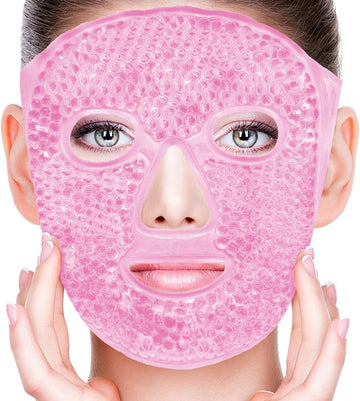 Snorglo CryoTherapy Facial Mask – Hot & Cold Bead Therapy