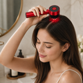 Snorglo Scalp Ritual Pro being used in a calm scalp care routine